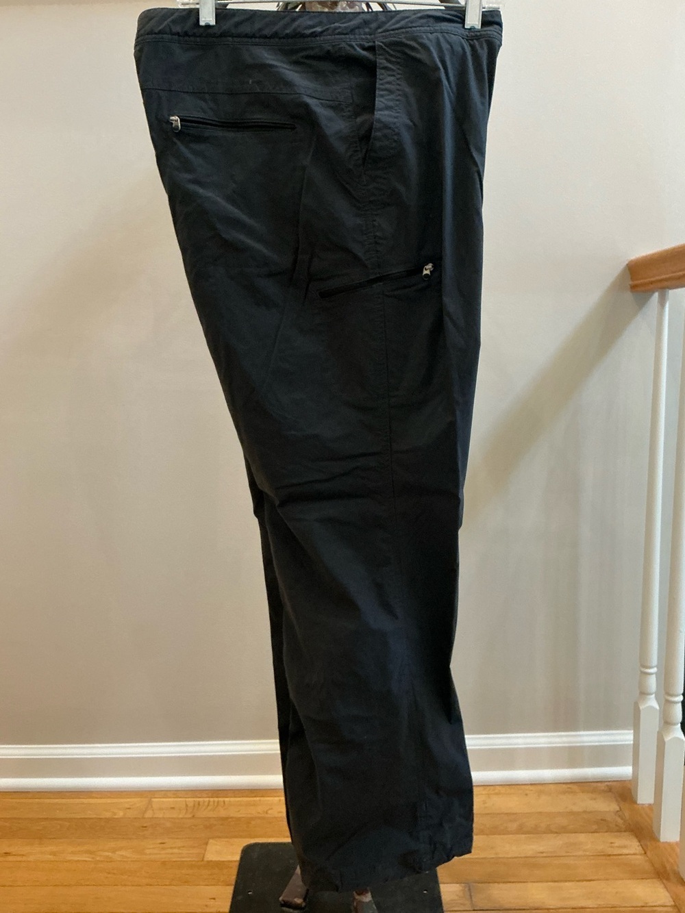L.L. Bean Charcoal Gray Multi-sport Trail Pants with Zip Pockets